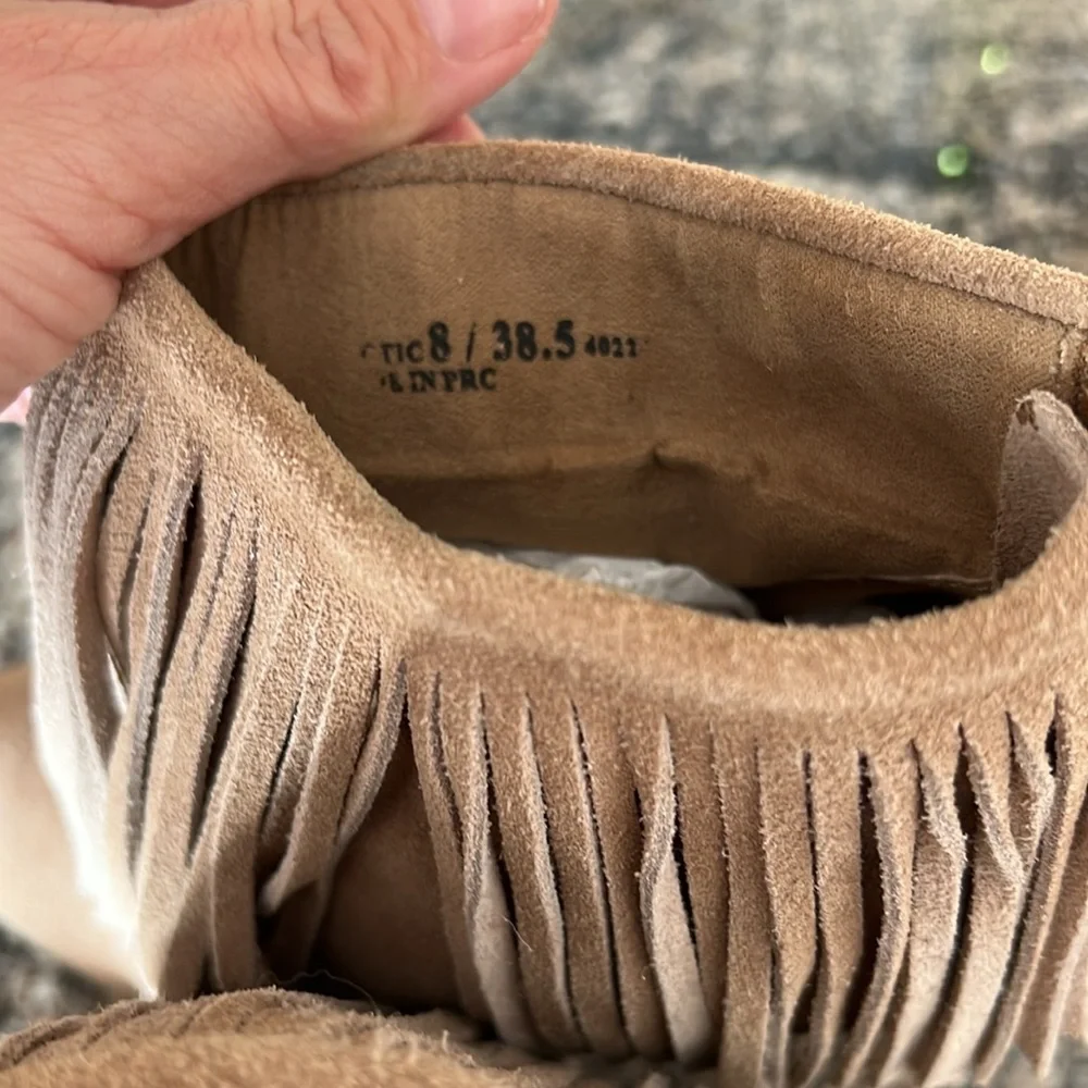 Chinese Laundry Fringe Booties
